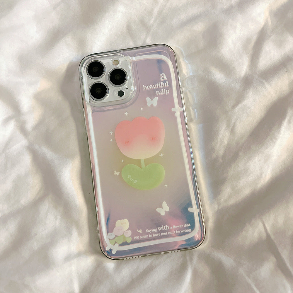 Laser Flower Phone Case