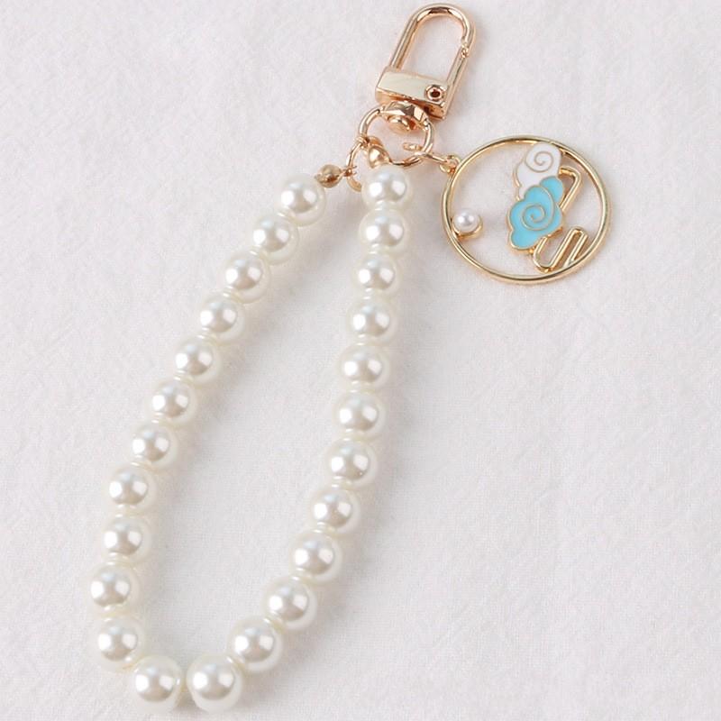 Classic Pearls Keychain