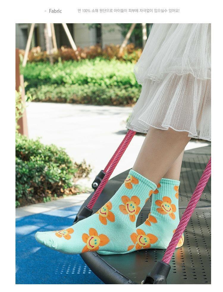 Cute Sun Flower Socks