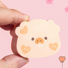 Cute Cartoon Pig Rubber Erasers