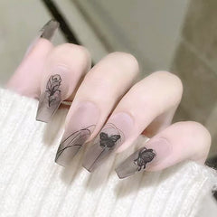 ã€?710】Wearable Nails Finished Manicure