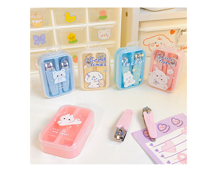 Cute Cartoon Nail Clippers Set