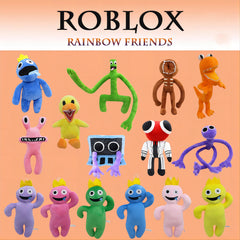 Rainbow Friends Blue Monster Doll