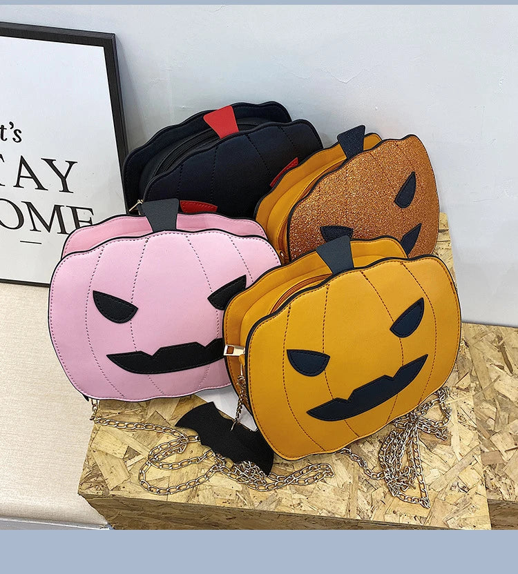 Spoof Pumpkin Shoulder Bag