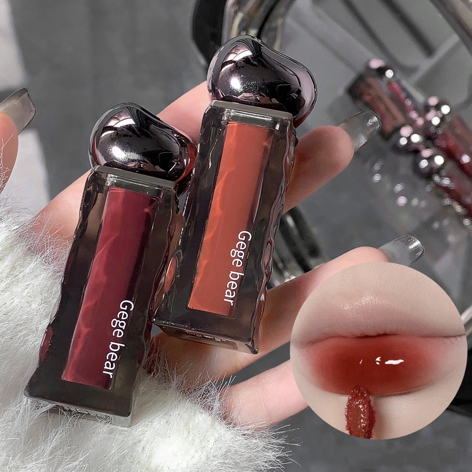 Glacier Lava Water Glossy Mirror Lip Glaze