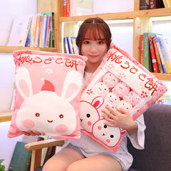 A Bag Of 8pcs Rabbit Soft Plush Toy