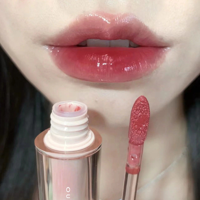 Glass Jelly Round Tube Lip Gloss