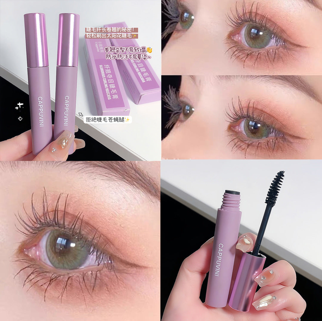 Cappuvini Small Purple Tube Waterproof Mascara