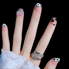 Stars Wearable Nails Finished Manicure