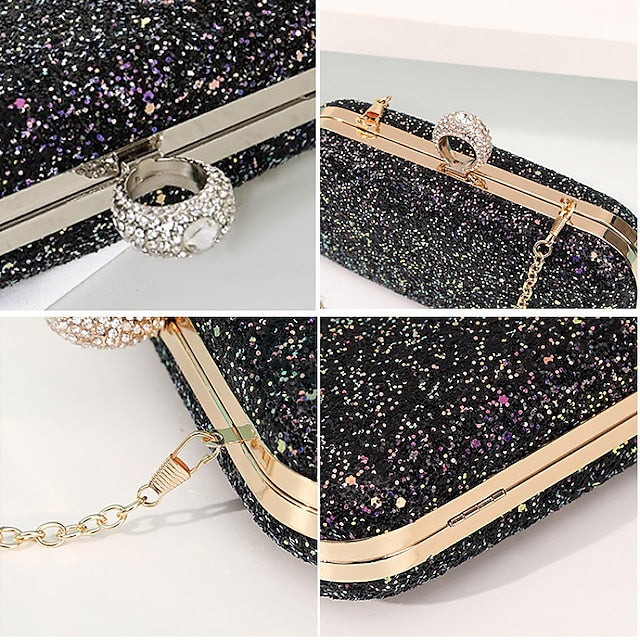 Clutch Bags Wristlet PU  Evening Leather Bag