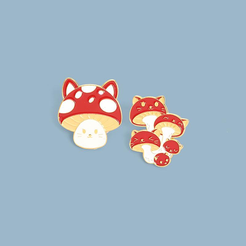 Cute Mushrooms Pins