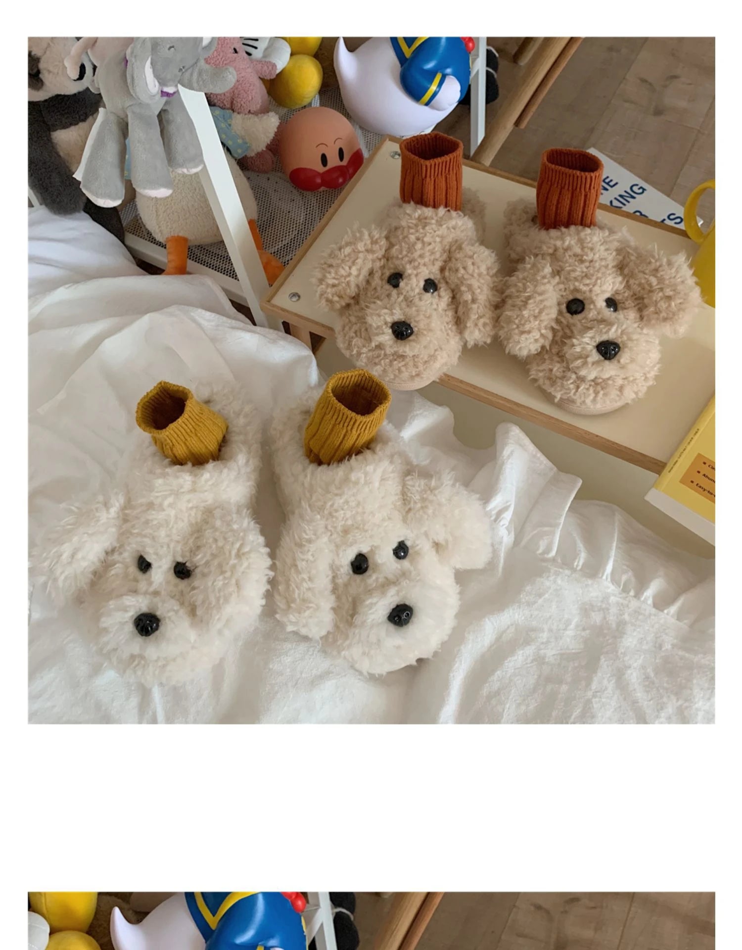 Cute Cartoon Plush Slippers