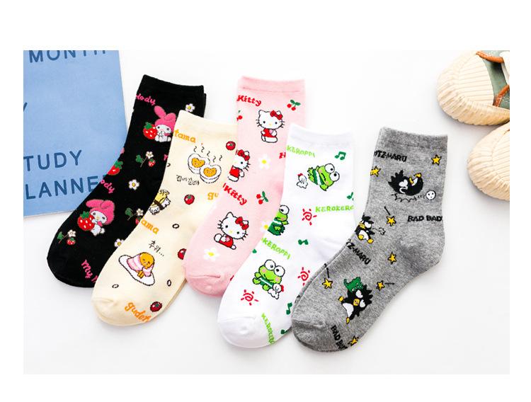 Kawaii Animal Cotton Socks