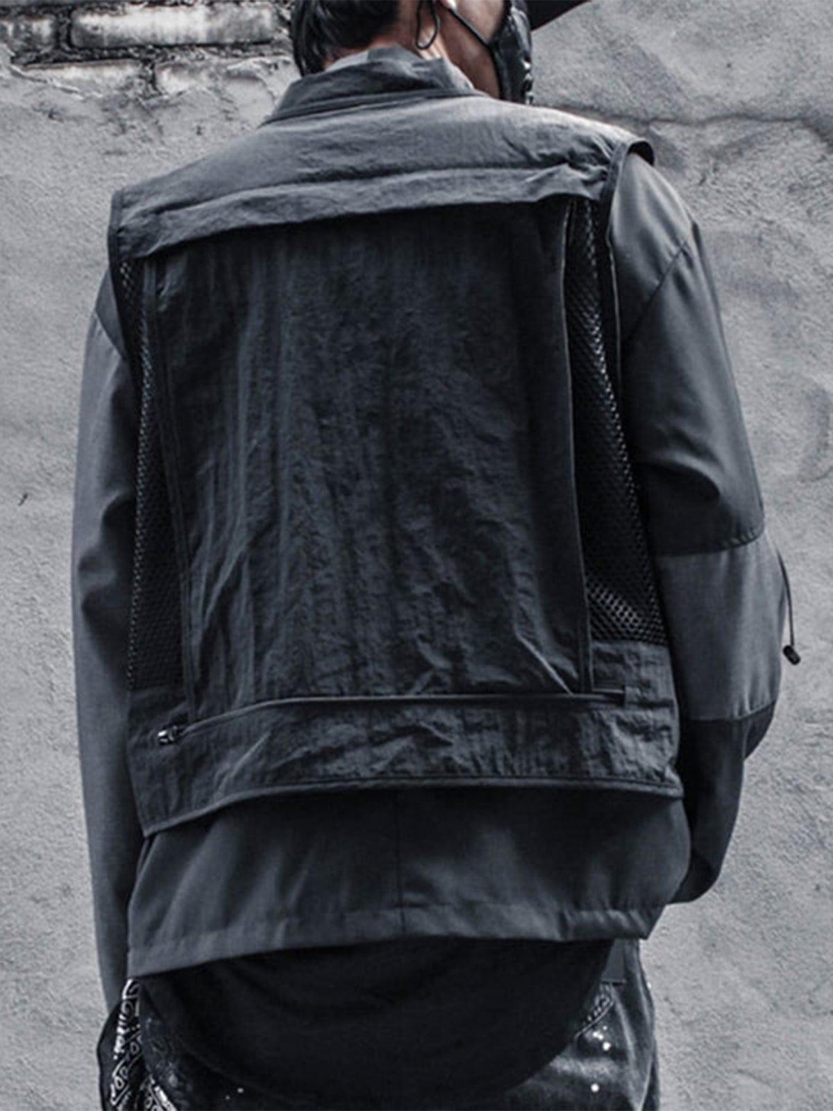 Ninja Combat Multi-pocket Mesh Vest