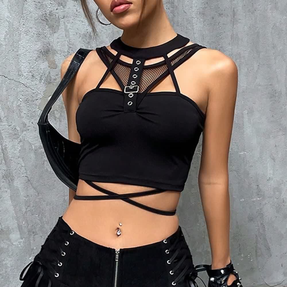 Enigmatic Darkness Halter Top