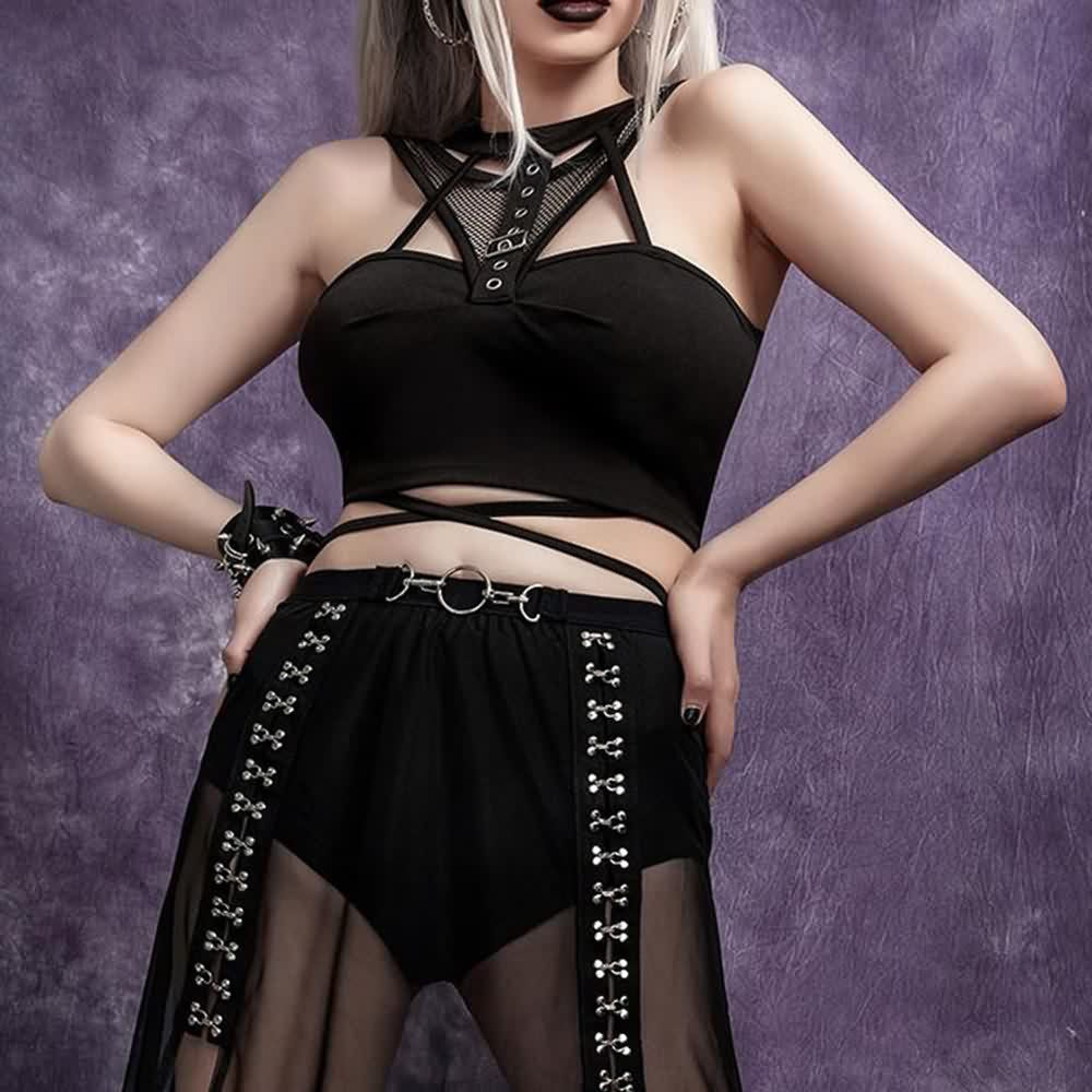 Enigmatic Darkness Halter Top