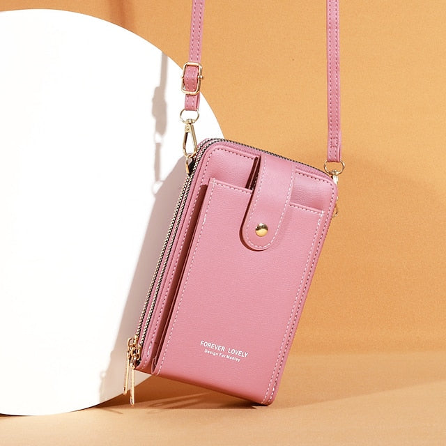 PU Shoulder Crossbody Phone Mobile