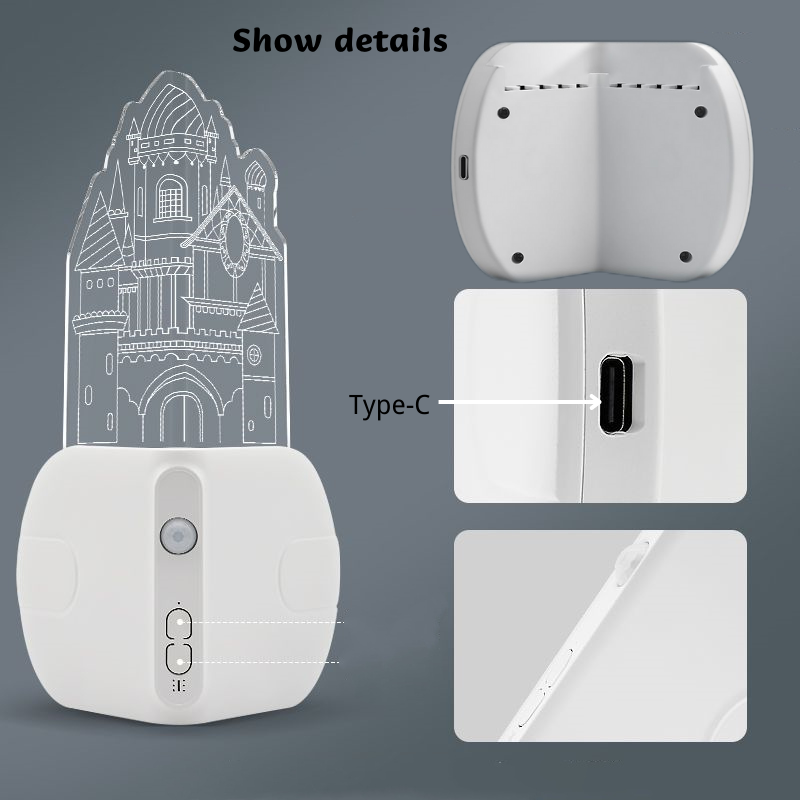 Castle Sensor Night Light