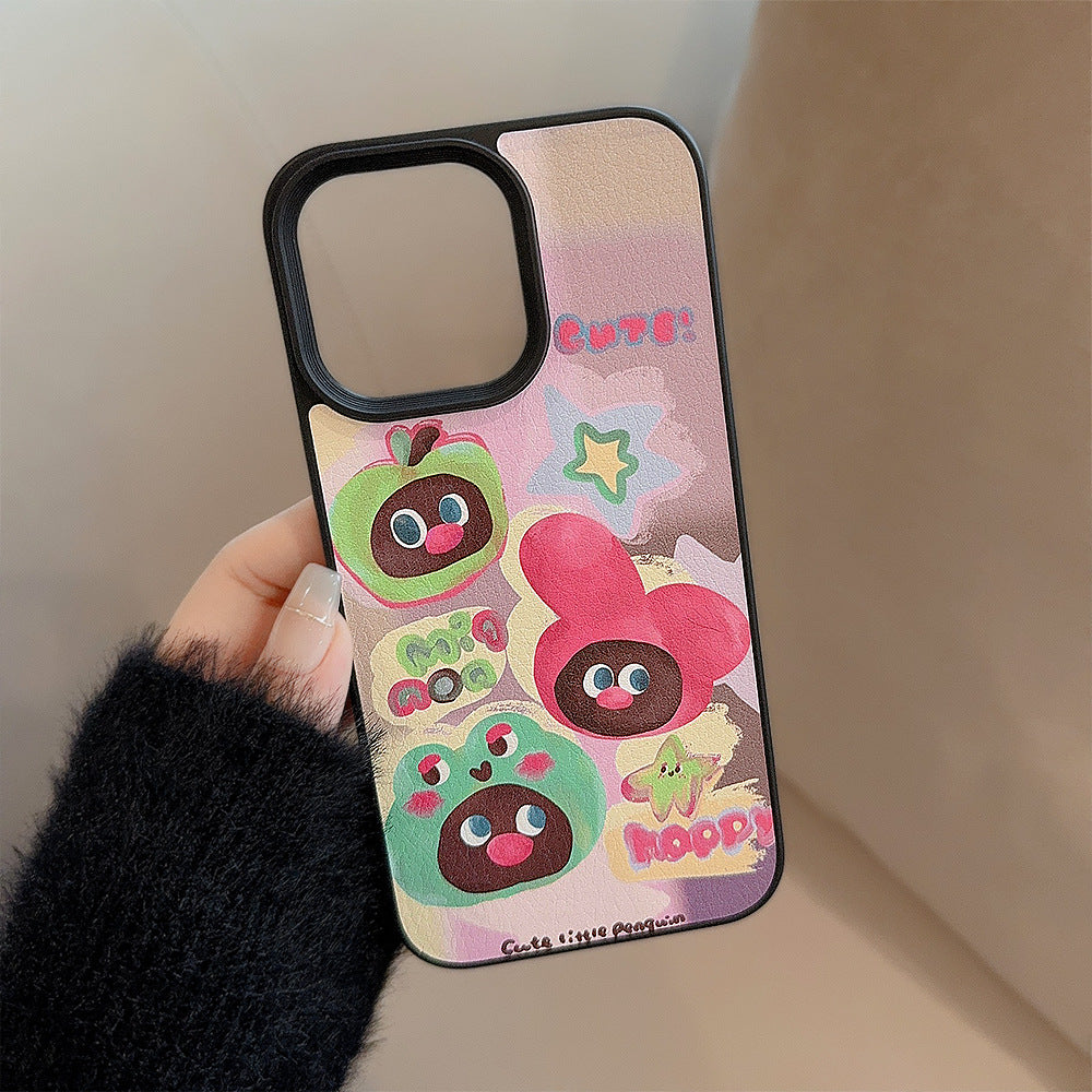 Cute Funny Oil Painting Phone Case