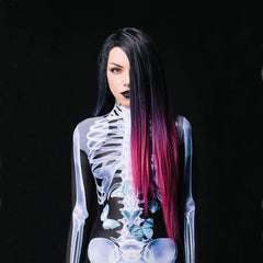 Halloween Sexy Skeleton Bodysuit