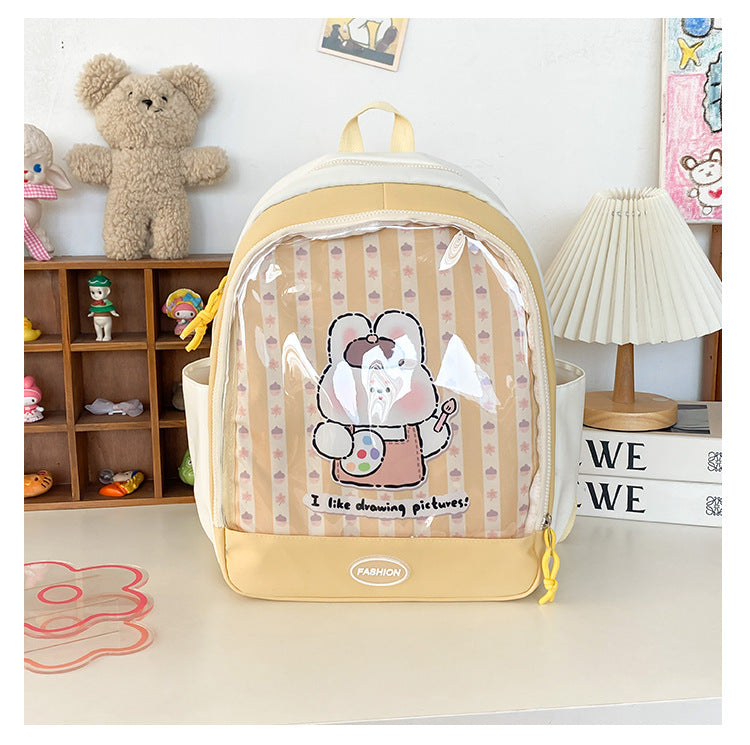 Cute Transparent PVC Backpack