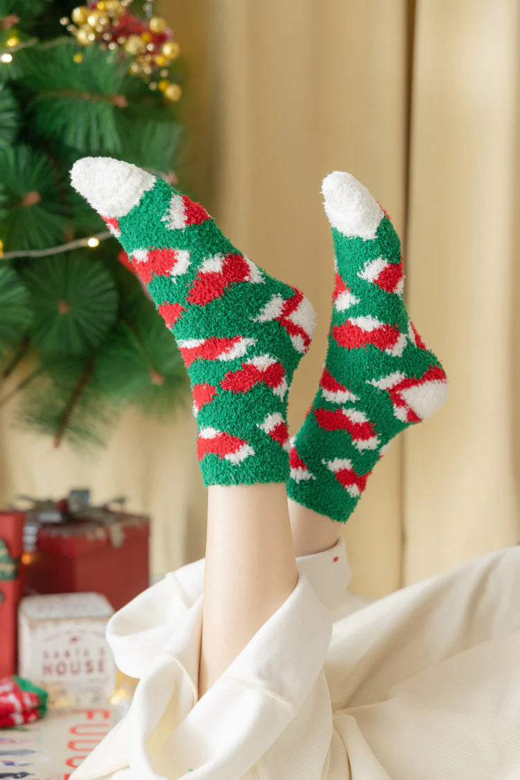 Cute Christmas Floor Socks