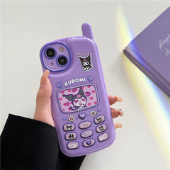 Creative Cartoon Purple Phone Case