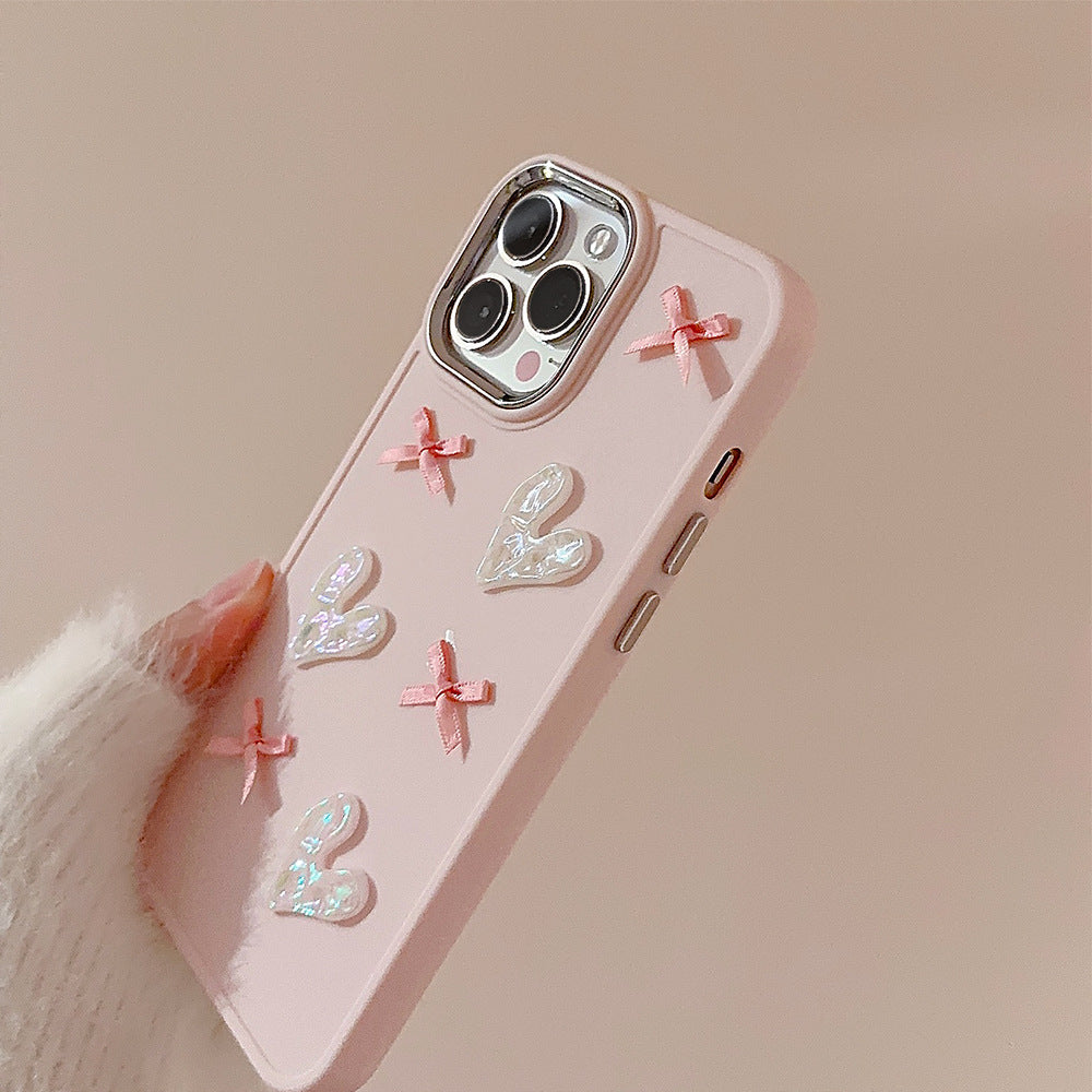 Pink Love Bow Phone Case