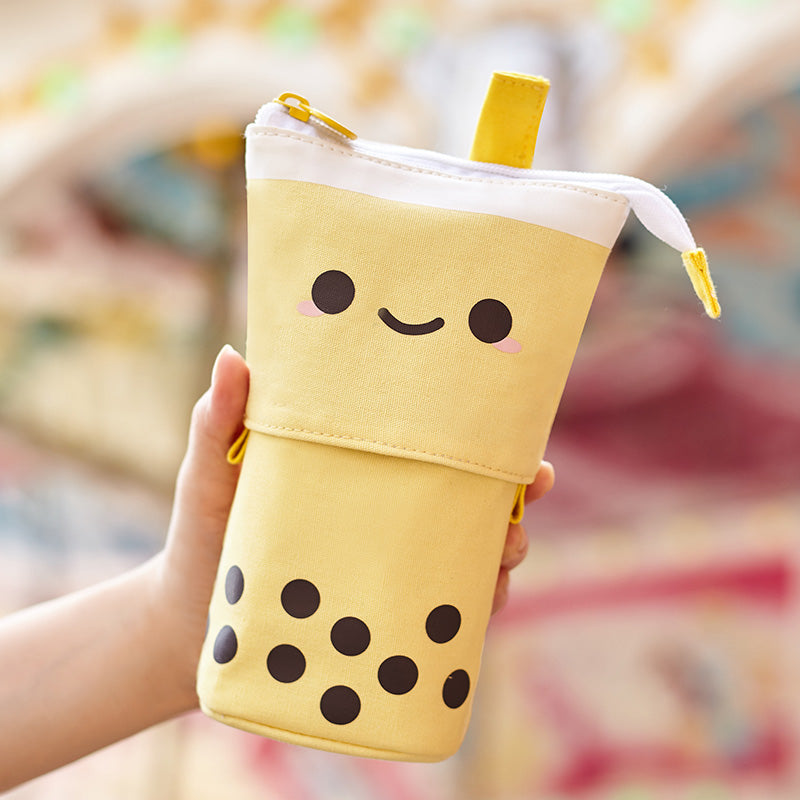 Boba Milk Tea Pop Up Pencil Case