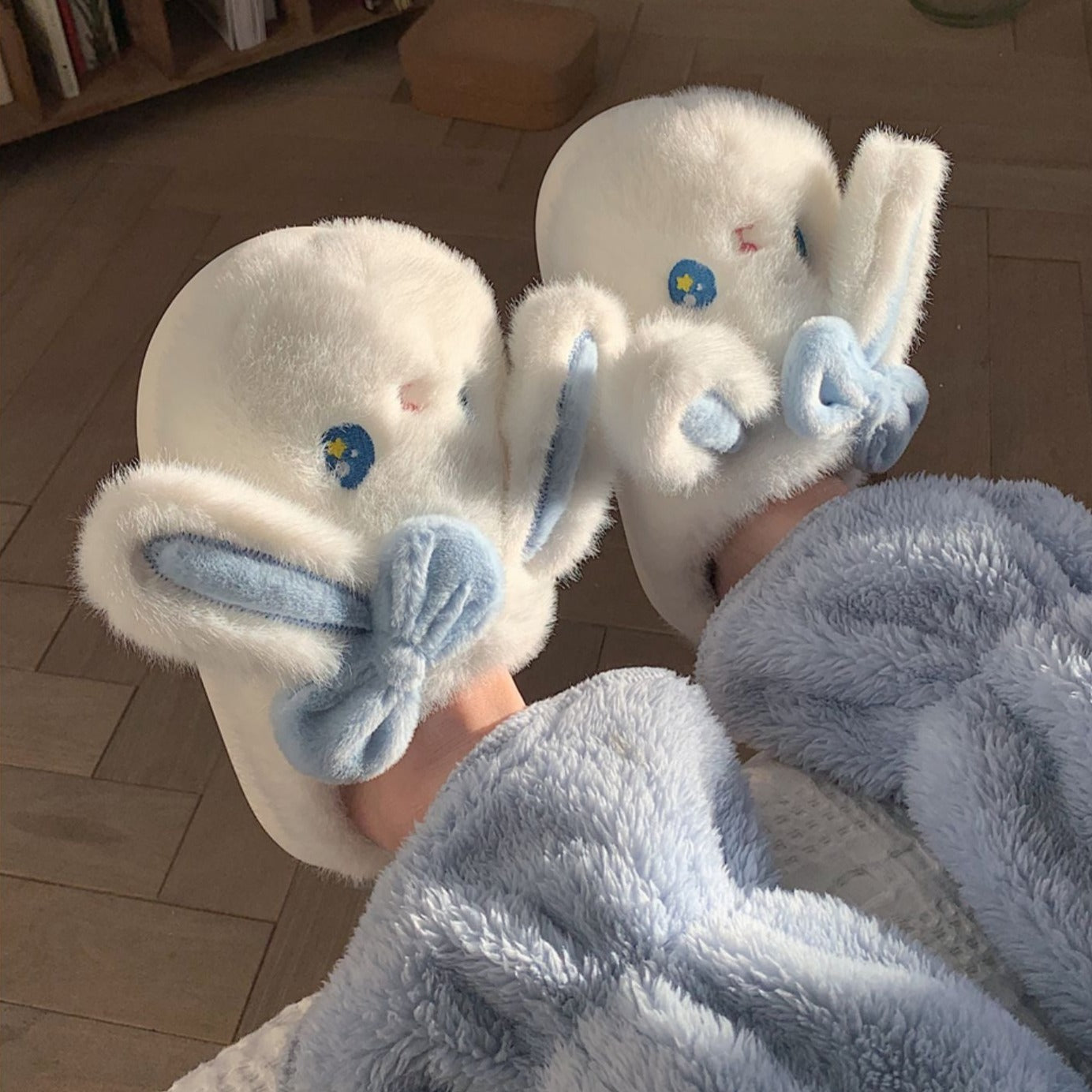 Cute Bunny Plush Slippers