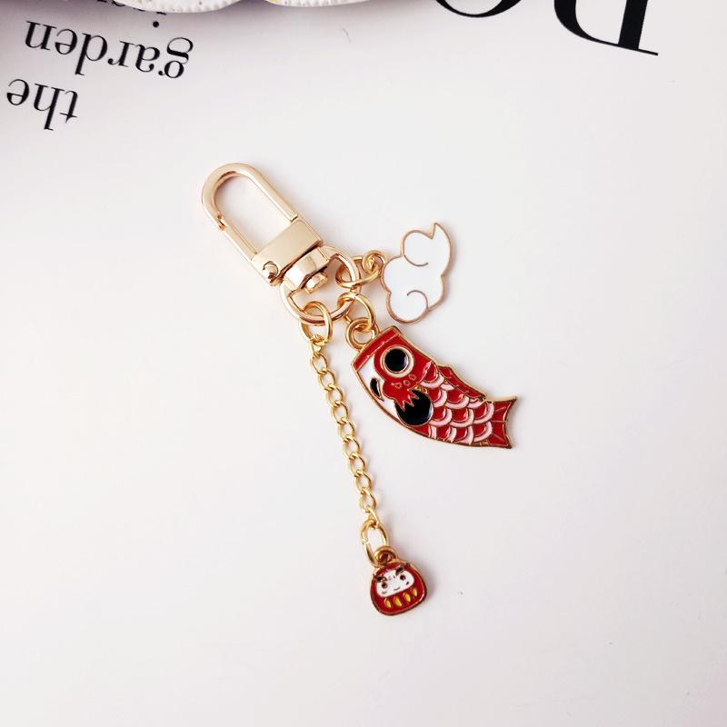 Lucky Rich Fish Keychain