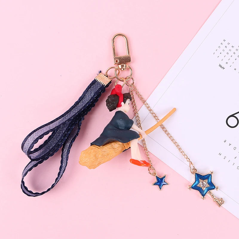 Cartoon Witch Keychain