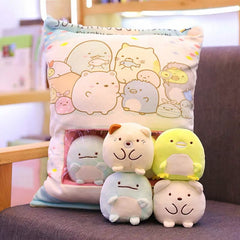 8pcs Kawaii Animal Soft Plush Toy