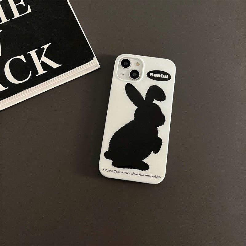 Black Bunny Phone Case