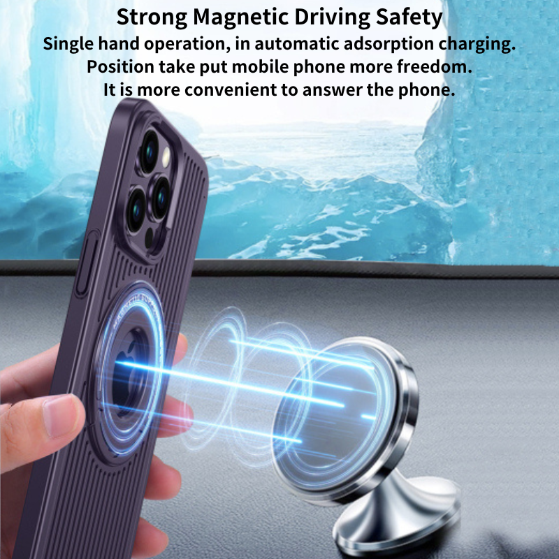 Magnetic Heat Dissipation Stand Phone Case