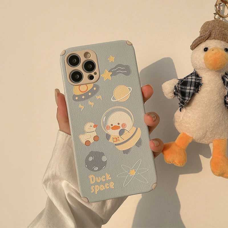 Space Duck Phone Case