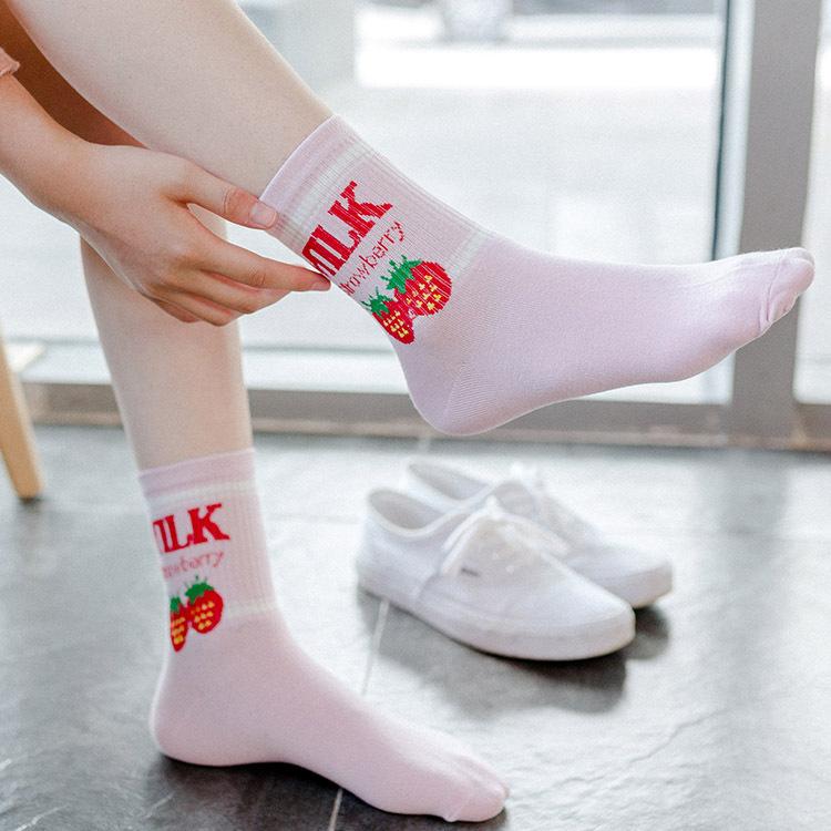 Japanese Cartoon Fruit Socks