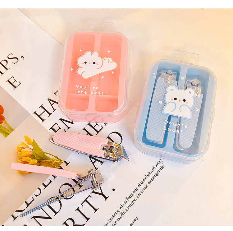 Cute Cartoon Nail Clippers Set