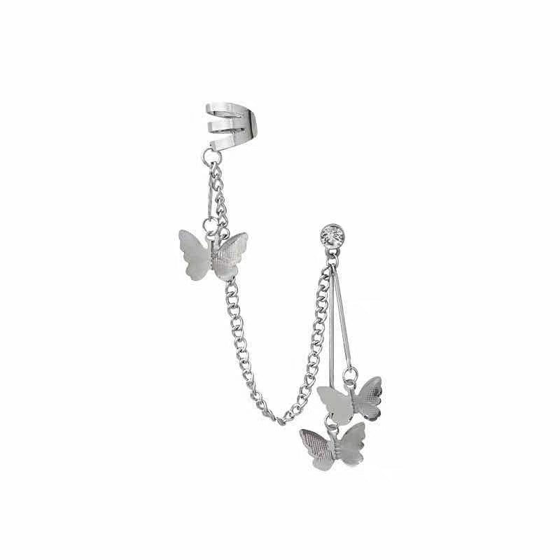 Butterfly Chain Earrings