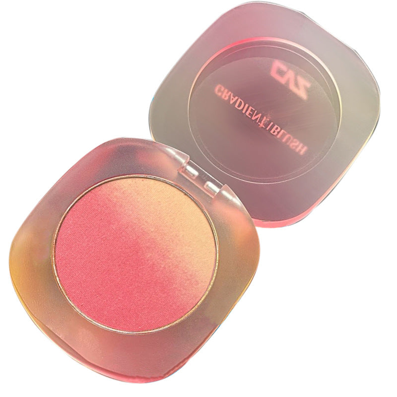 Cute Round Tri-color Gradient Girl Blush