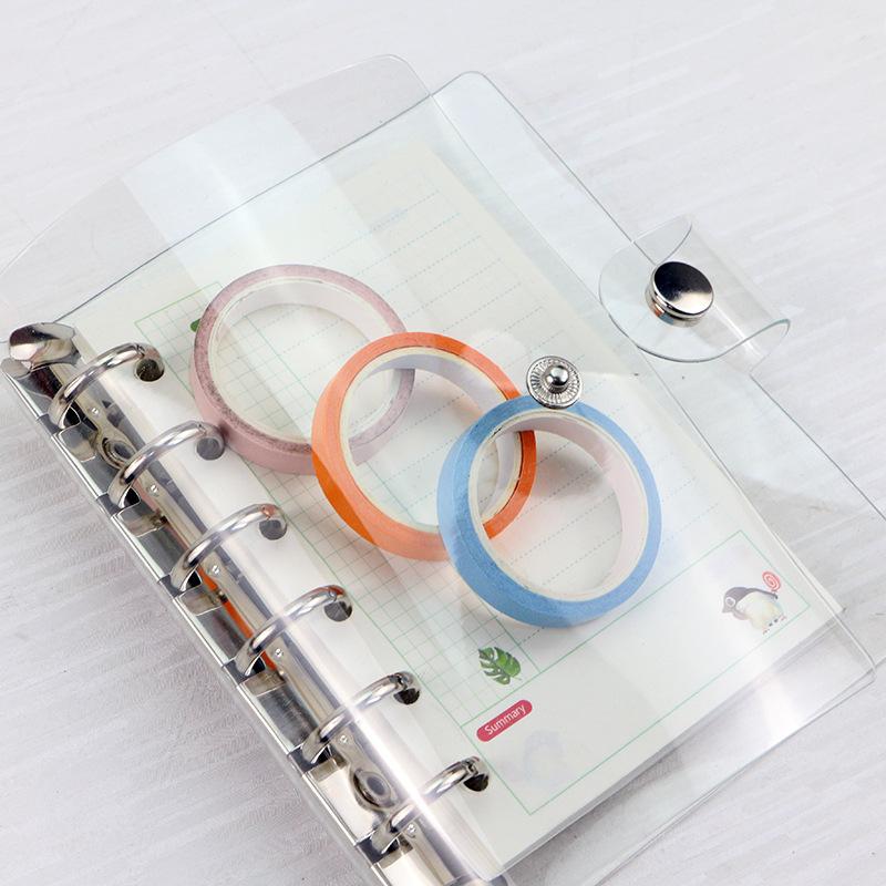 6 Ring Binder Transparent Cover