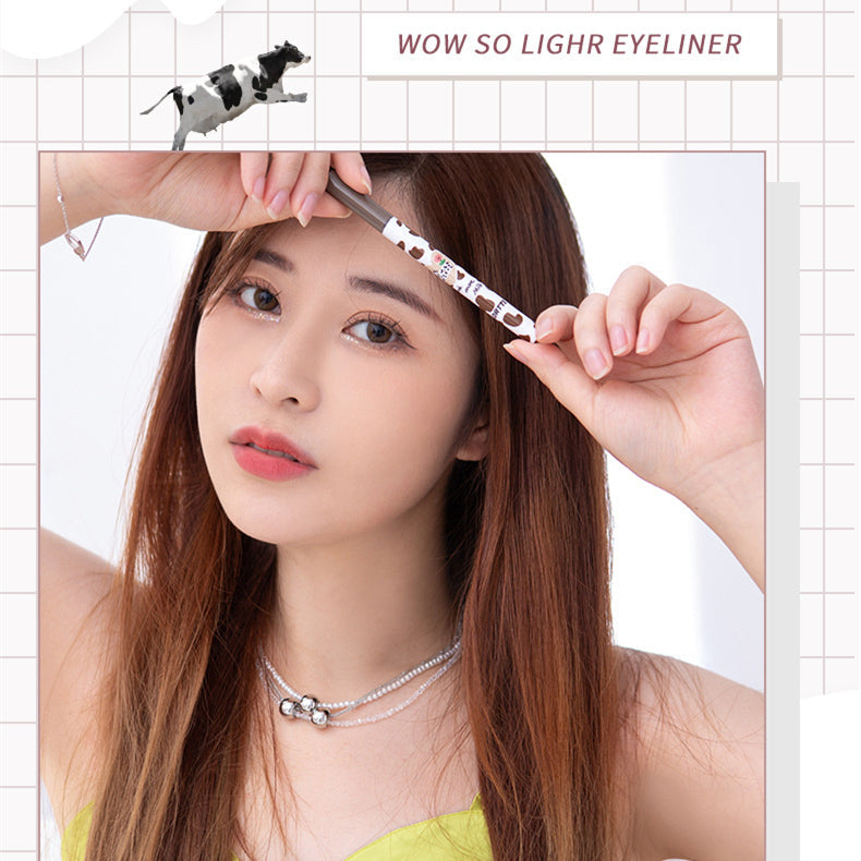 Floral Cow Silkwormpen Eyeliner