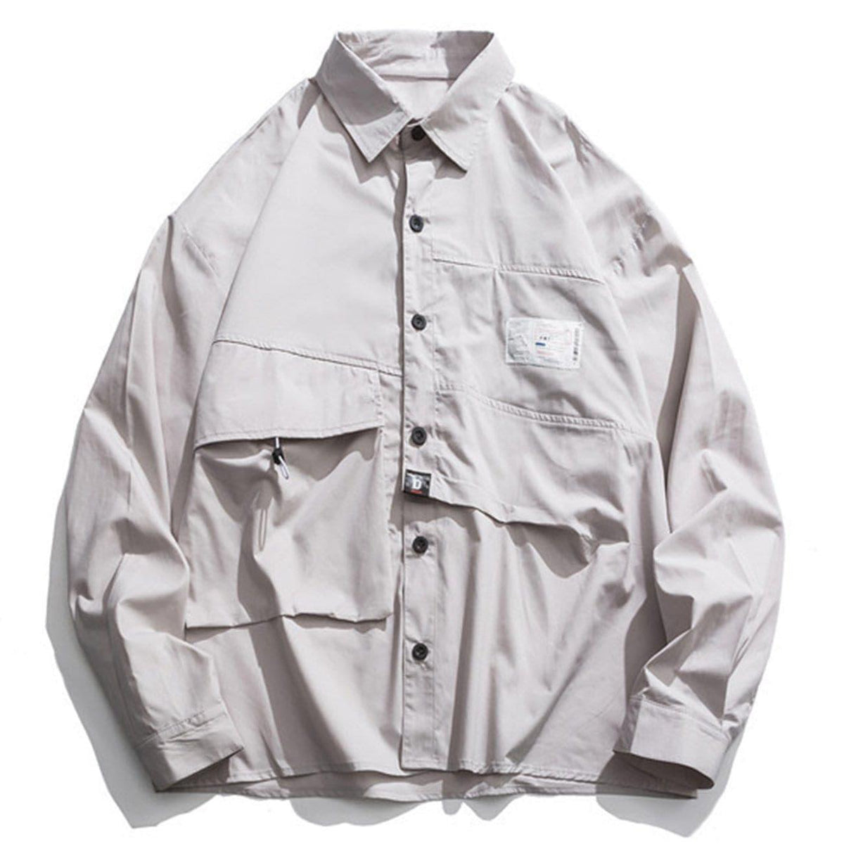 Solid Color Long Sleeve Shirt