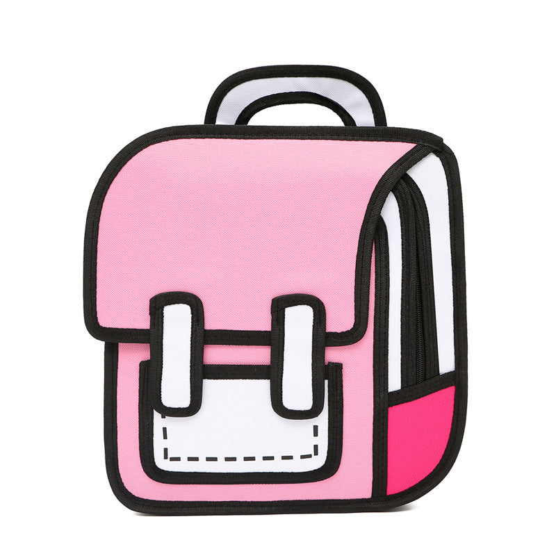 2D Drawing Anime 3D Visual Backpack