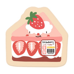 Cute Strawberry Cake Sushi Mouse Pad