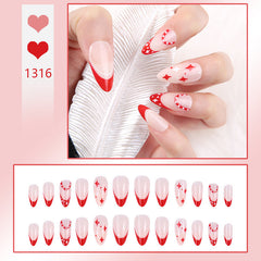 ã€?316】Wearable Nails Finished Manicure