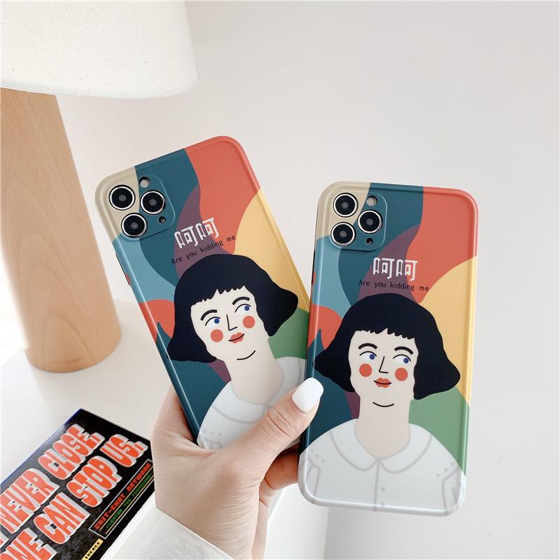 Girl In White Phone Case