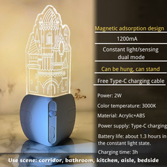 Castle Sensor Night Light