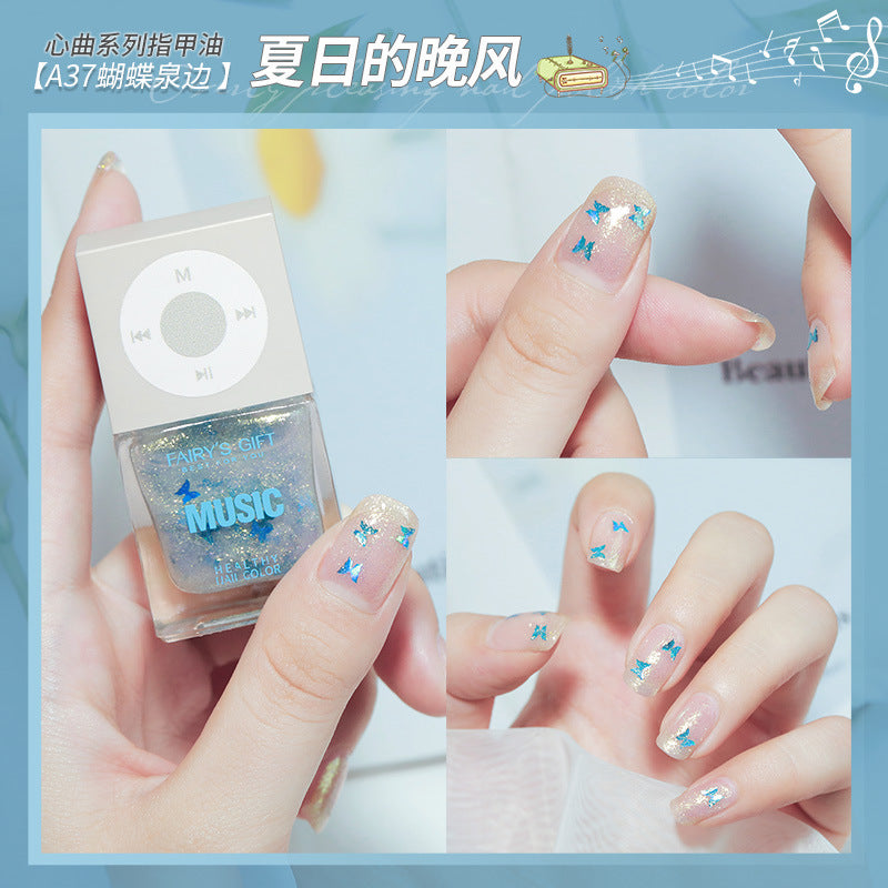 Cute Music Nail Polish