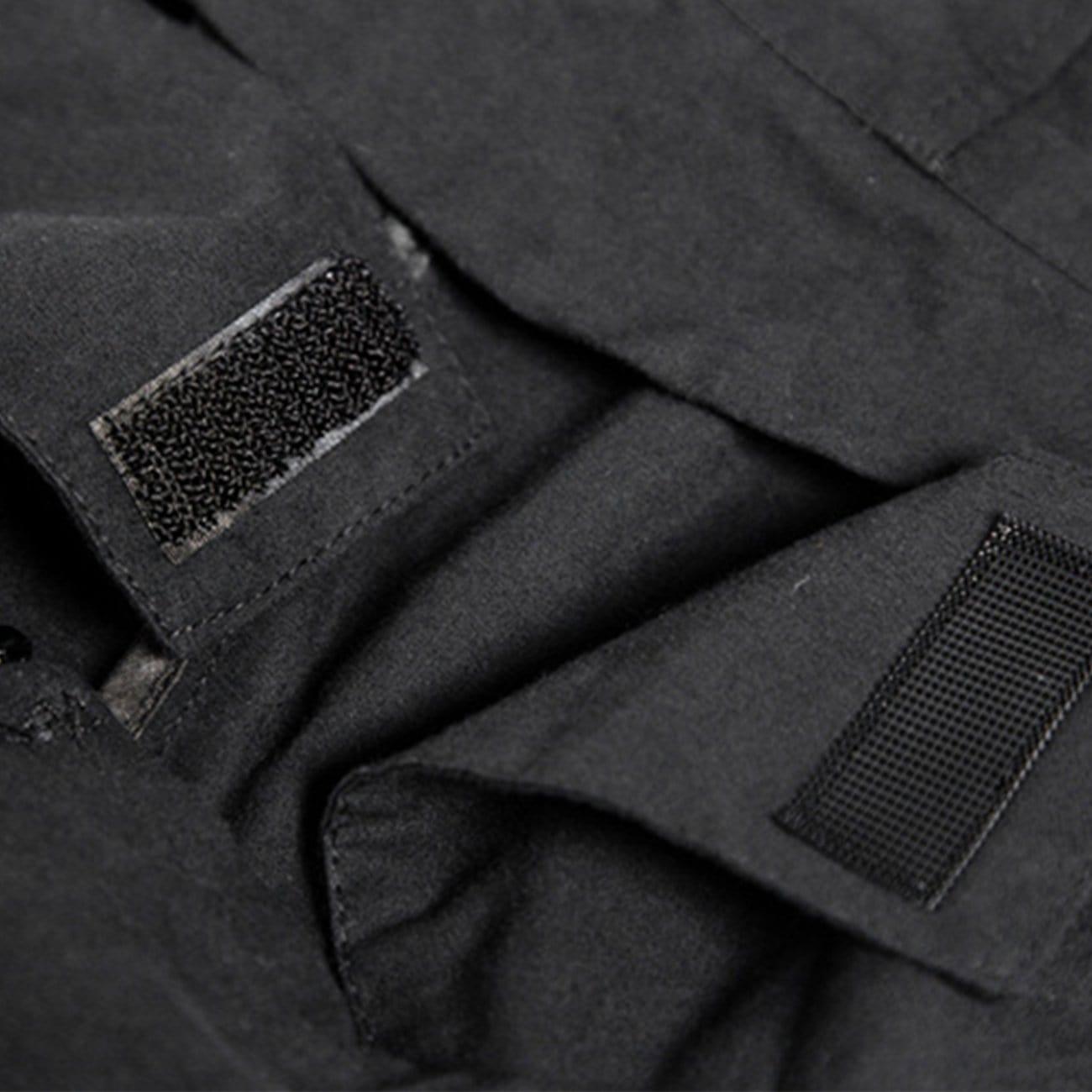 Dark Functional Patchwork Jacket